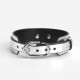 Leather Collar with Leash gift box (2107-1)