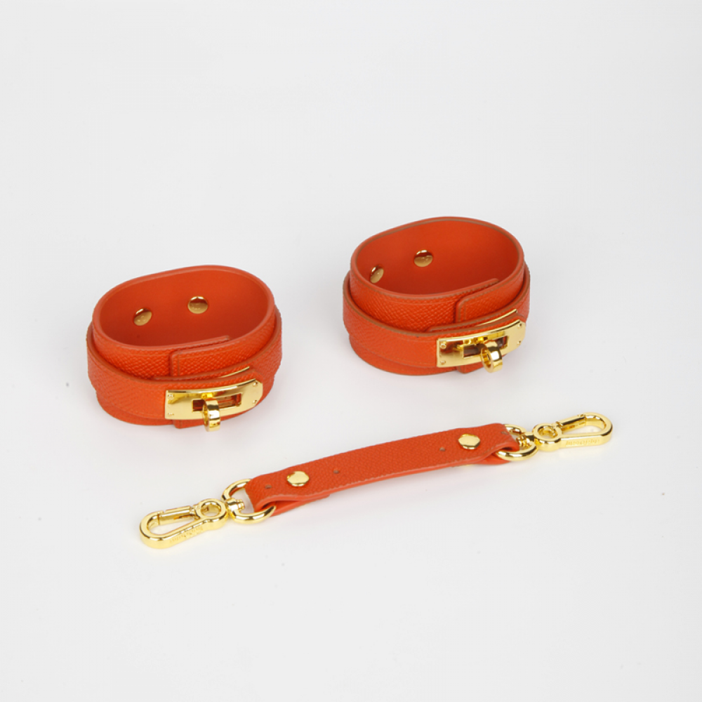 Luxury Leather Handcuffs (2101-3)