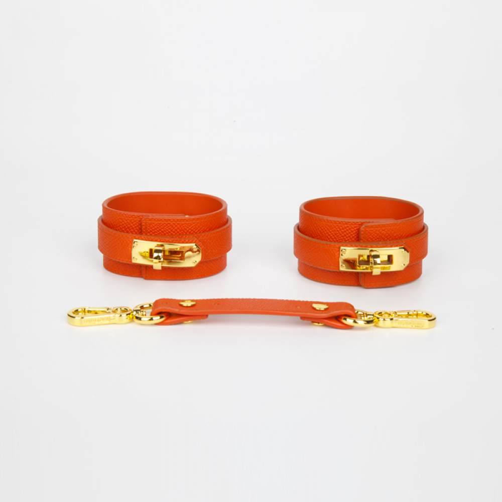 Luxury Leather Handcuffs (2101-3)