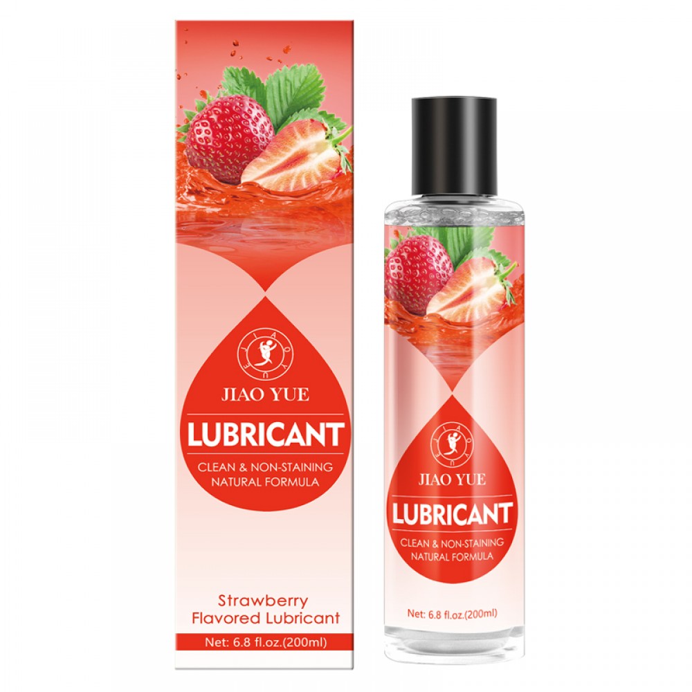 Water based Strawberry sex lubricant 200 ml