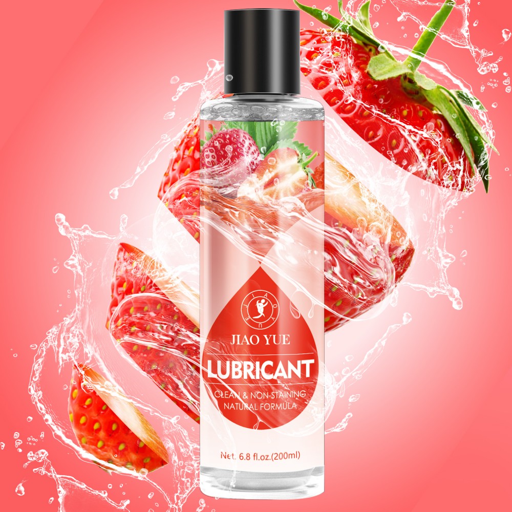 Water based Strawberry sex lubricant 200 ml