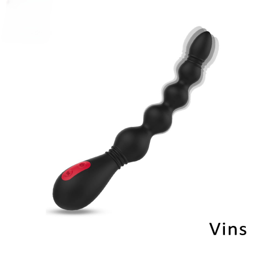 9-Speed Vibrating Anal Beads (S166)