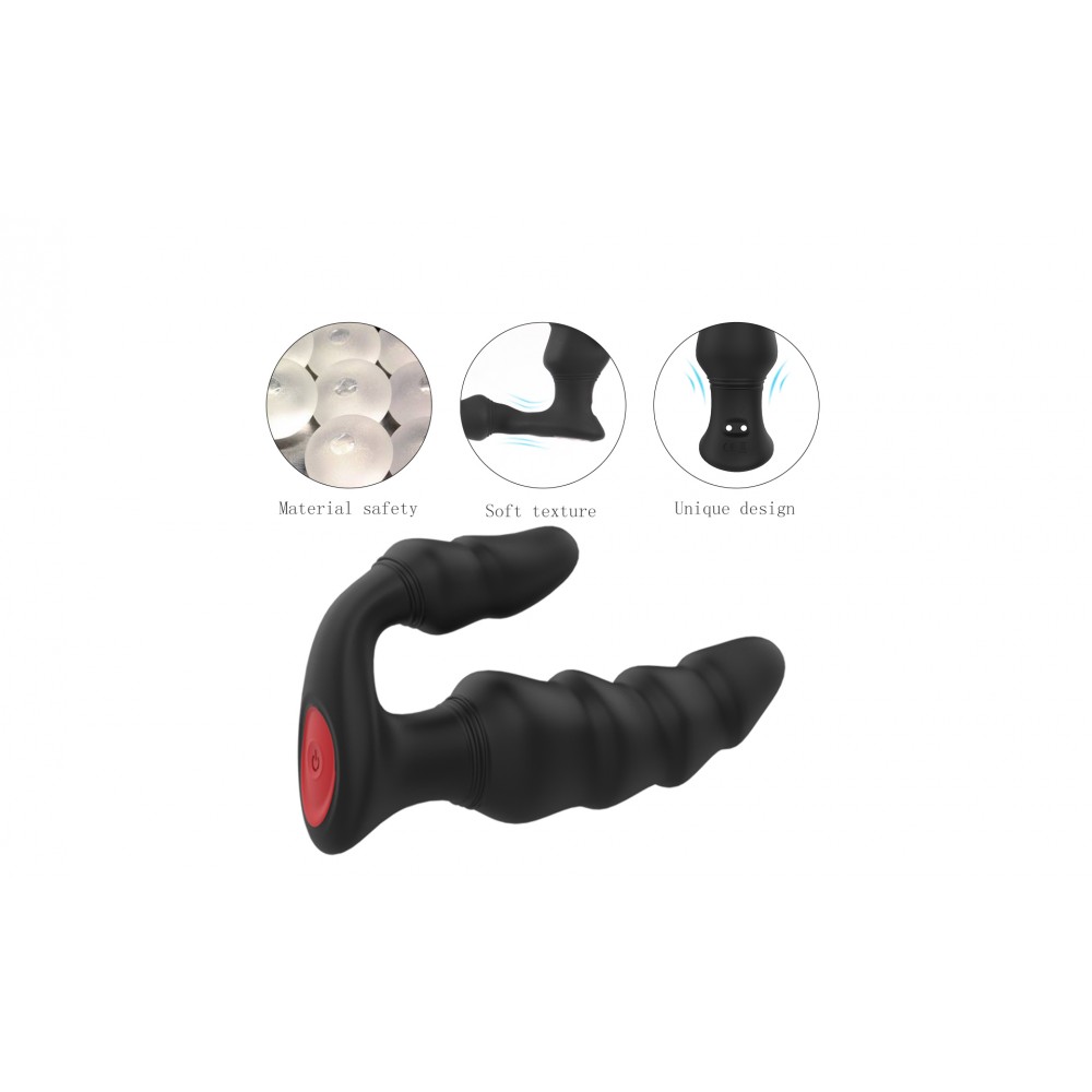 Remote Vibrating Anal vibrator Prostate Massager (S198-2)