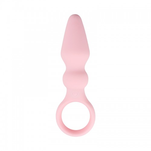 Silicone Vibrating Butt Plug (A081)