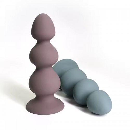 Large Silicone String Butt Plug (AH0-159)