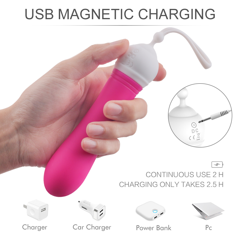 Mini Silicone Vibrating Massager (S127)