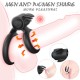 Silicone Battery Magnetic Double Penis Ring (S245)