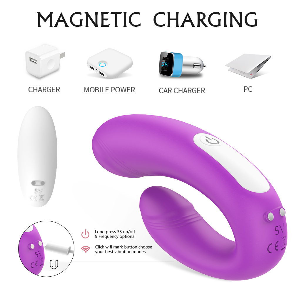 Remote Control Couples Vibrator (S195-2)