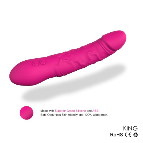 Silicone Vibrating Dildo (S020)