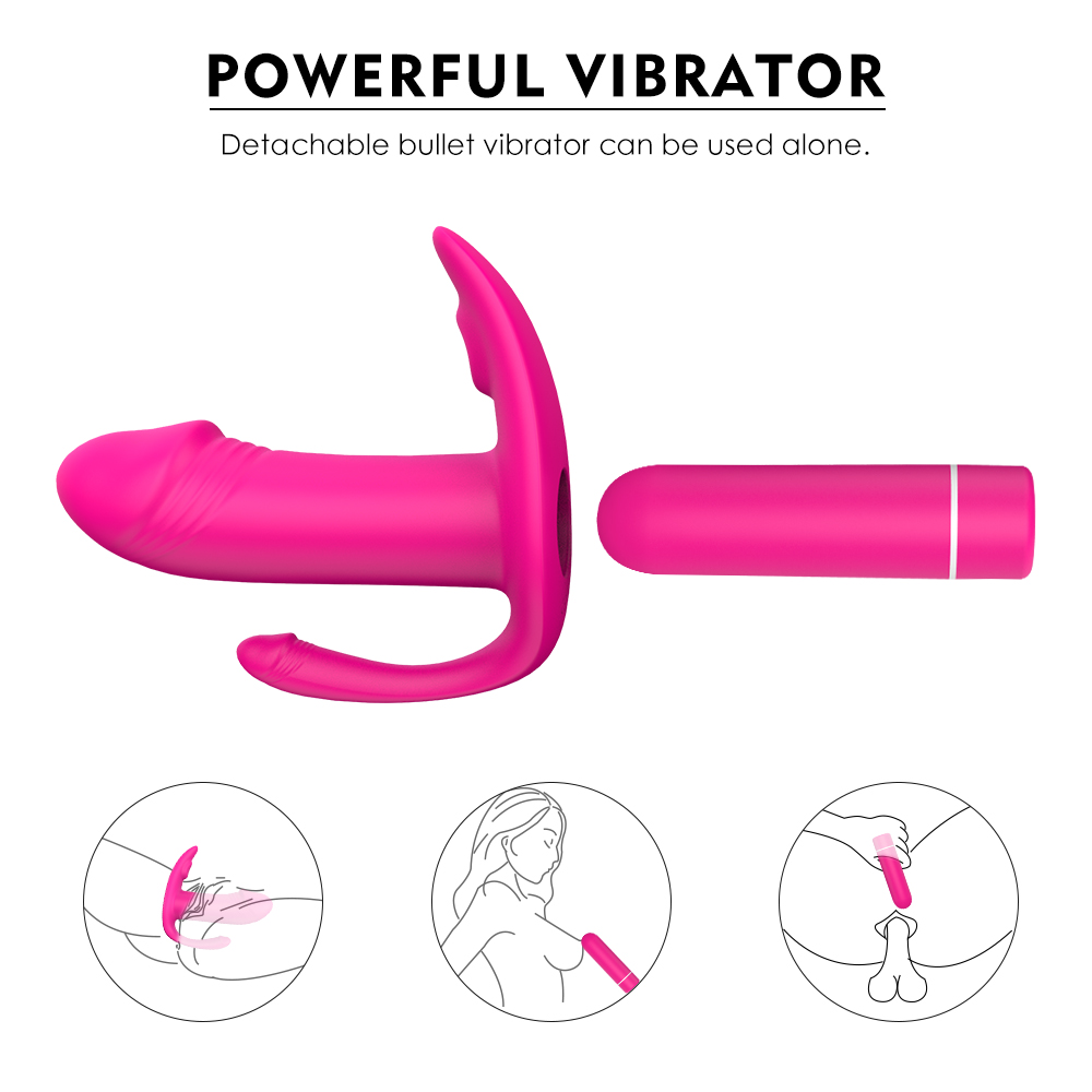 Remote Panty G Spot Clitor Vibrator (S105)