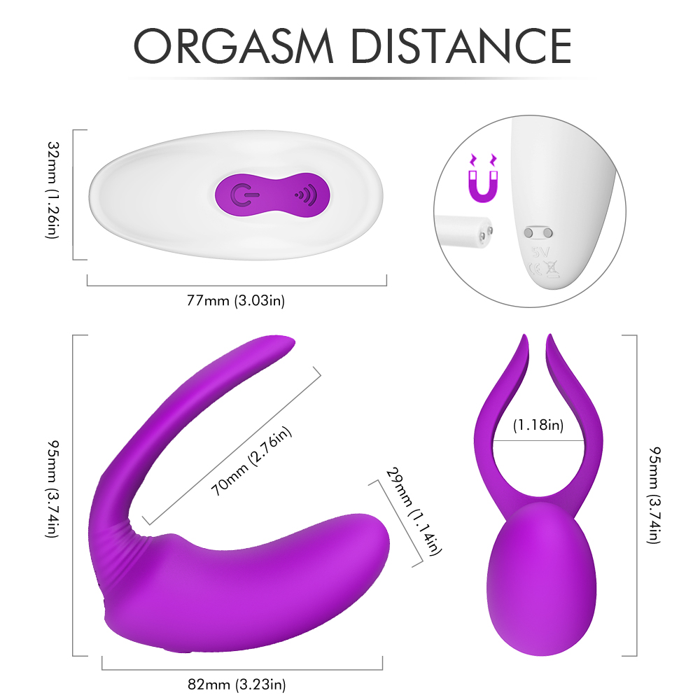 Remote G-spot and Anal stimulator (S144)