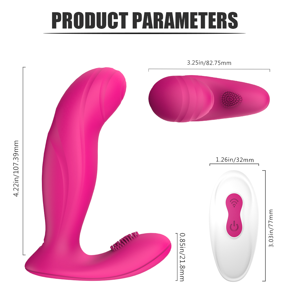 Wireless Wearable Clitoris And G-Spot Stimulator (S189-2)