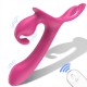 Remote Control Silicone G-spot Stimulator for Lesbian (S520-2)