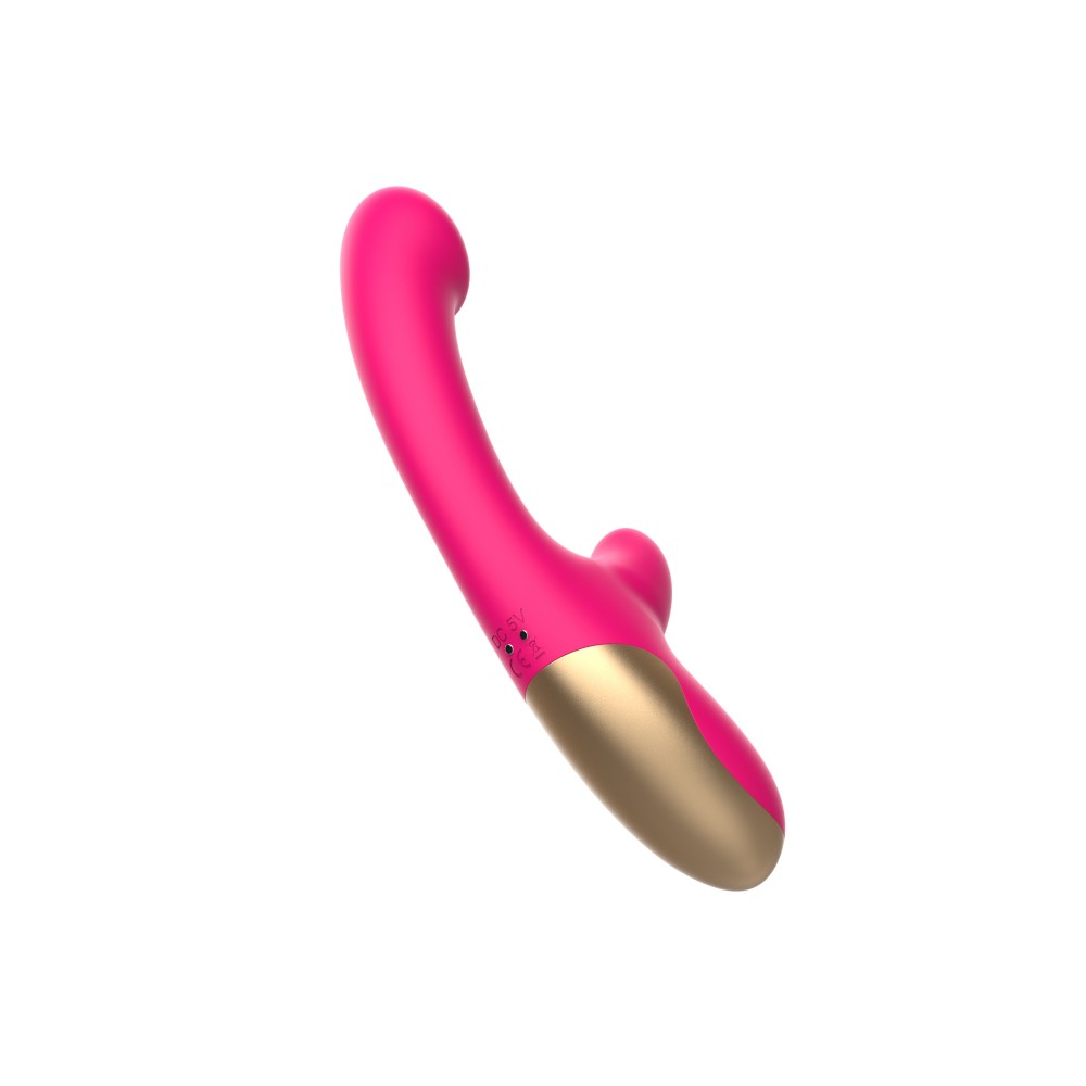 Silicone Double Penetration G-spot Vibraor (MY-232)