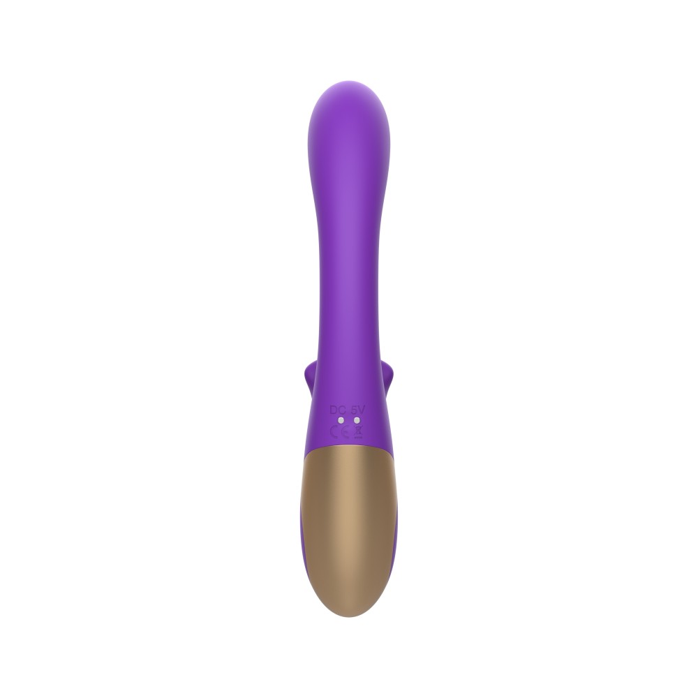 Silicone Double Penetration G-spot Vibraor (MY-233)