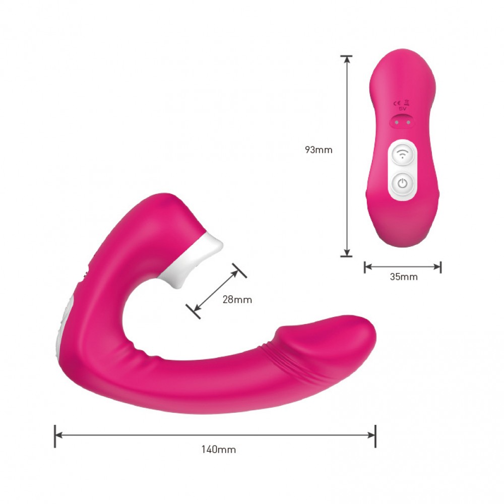 G-spot Sucking Vibrator (R-001)