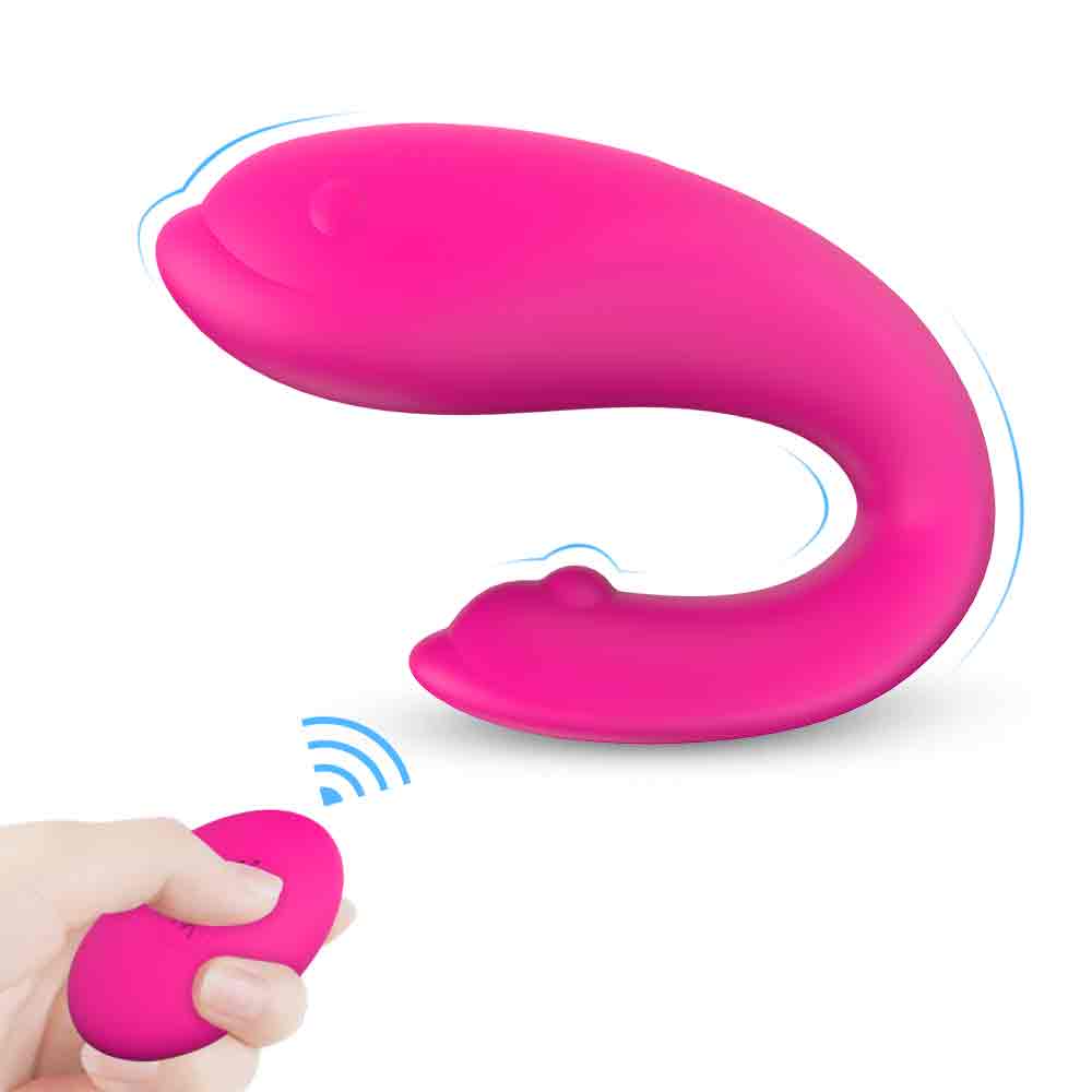 Remote wireless couples massager (S071-2)