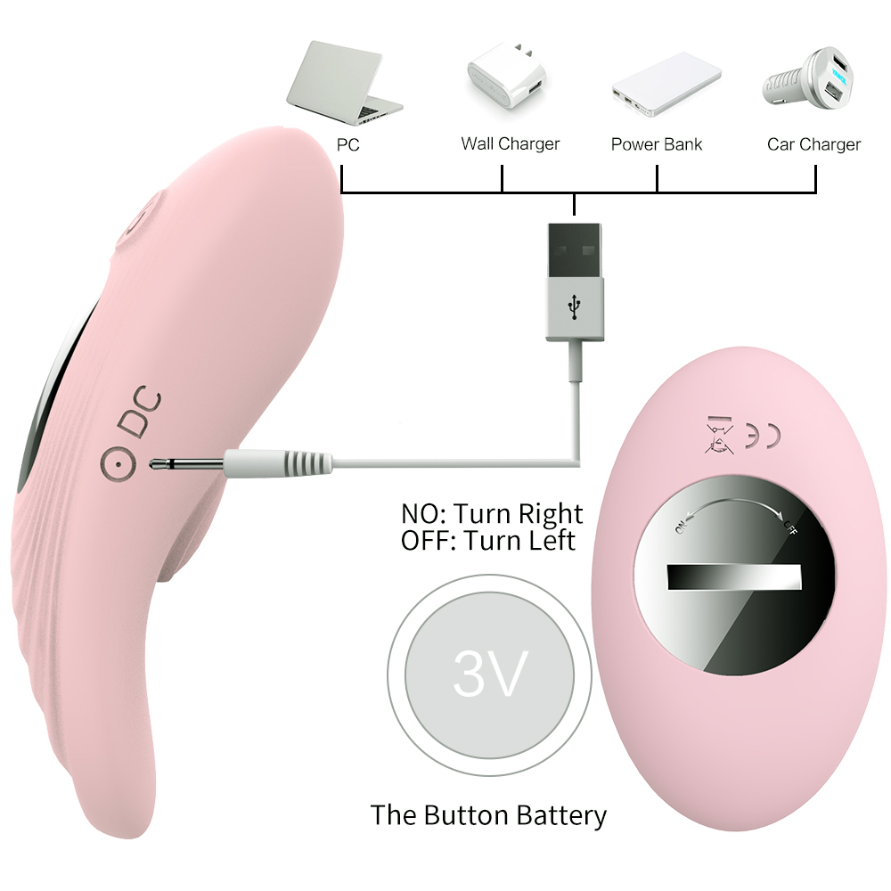 Wireless Remote Wearable Panty Vibrator