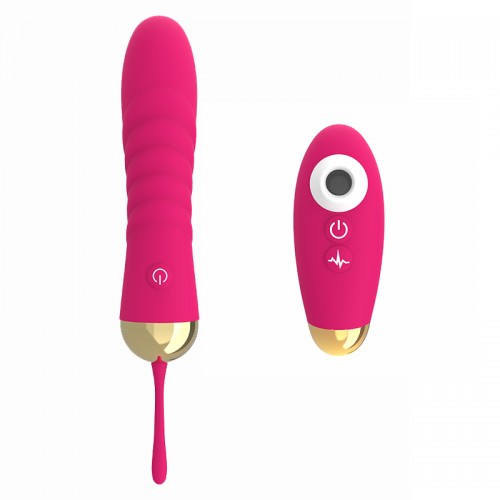 Sucking Vibrator with Vibrating Bullet (M014)