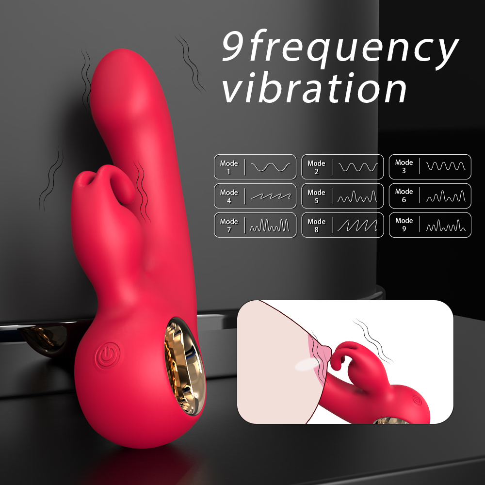 Silicone Rabbit Vibrator (S534)