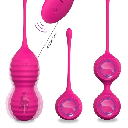 Remote Vibrating Kegal balls set ( S154)