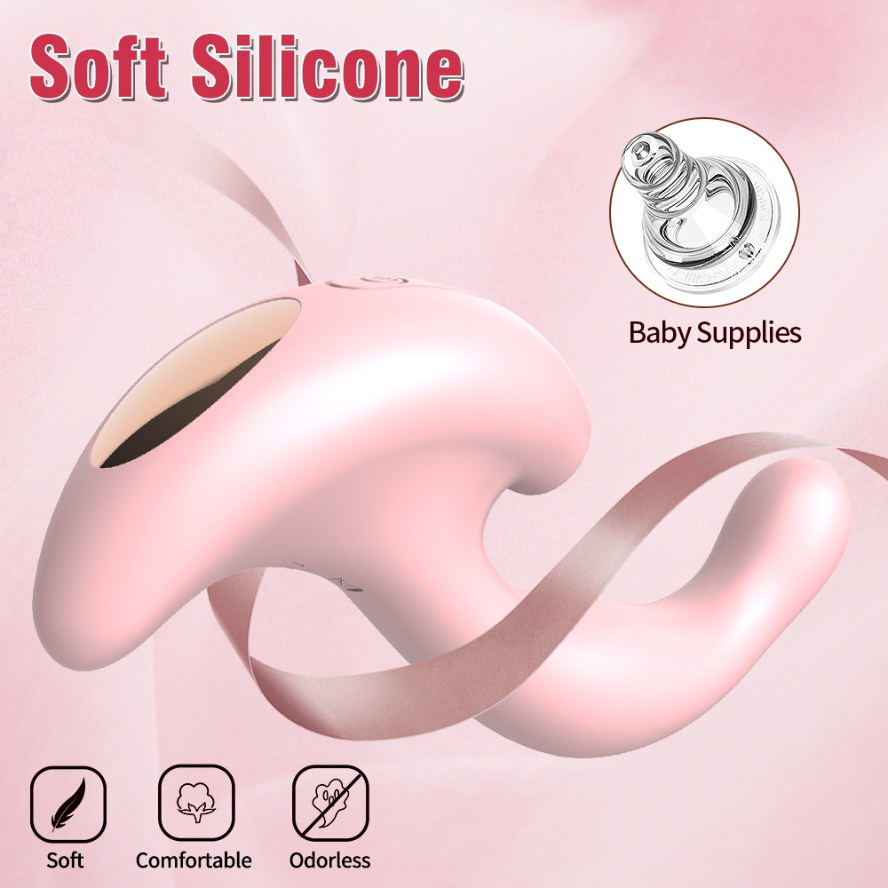 G-spot Vibrator with Sucking Massager ( TSD-W046)