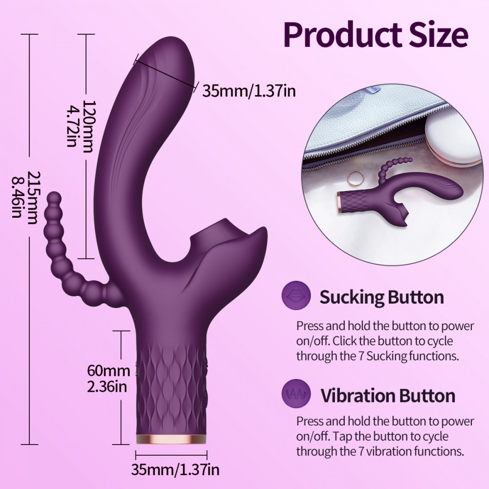 Multi-function G-spot Vibrator (TSD-W034)