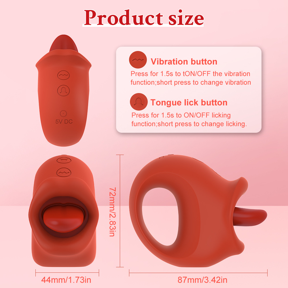 Tongue Licking Massager (TSD-W099)