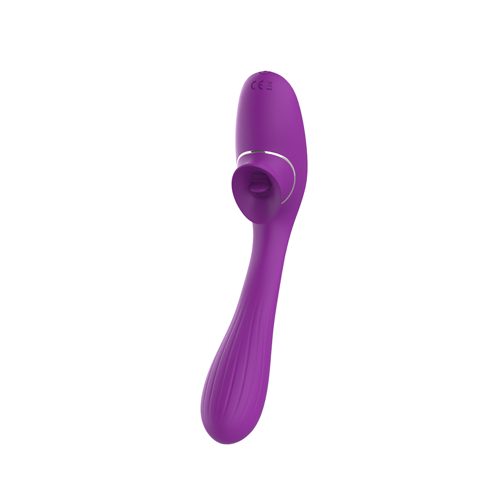 Rose Licking Bendable G-spot Clitoral Tongue (WS-NV017)