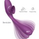 Rose Licking Bendable G-spot Clitoral Tongue (WS-NV017)