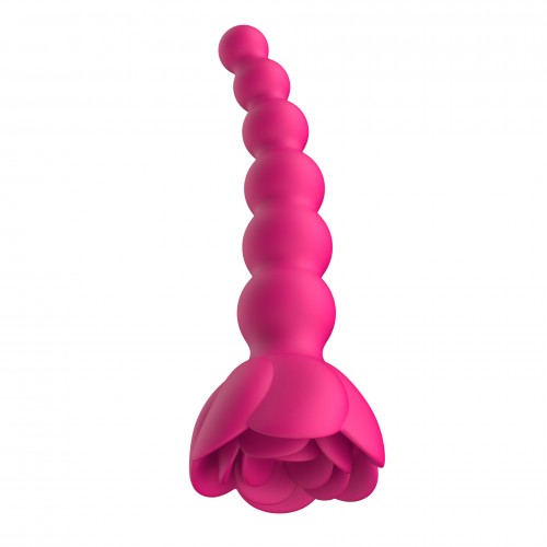 Rose Vibrating Anal Plug (WS-NV072)