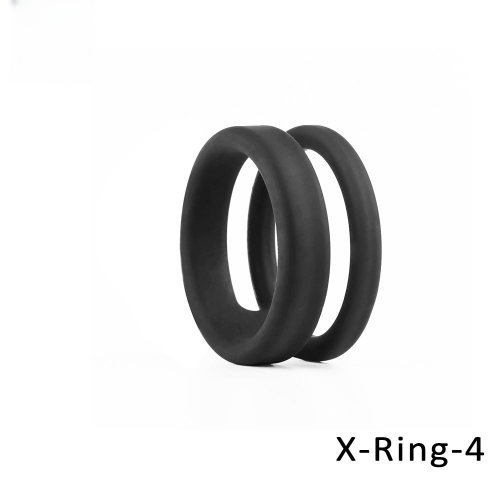 Black Silicone Cock Ring (S118-4)