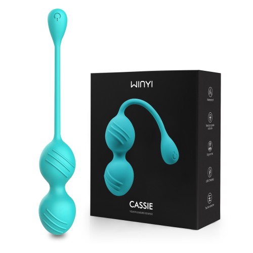 10 Mode Touching Control Kegel Exercise Weights Silicone Kegel Ball