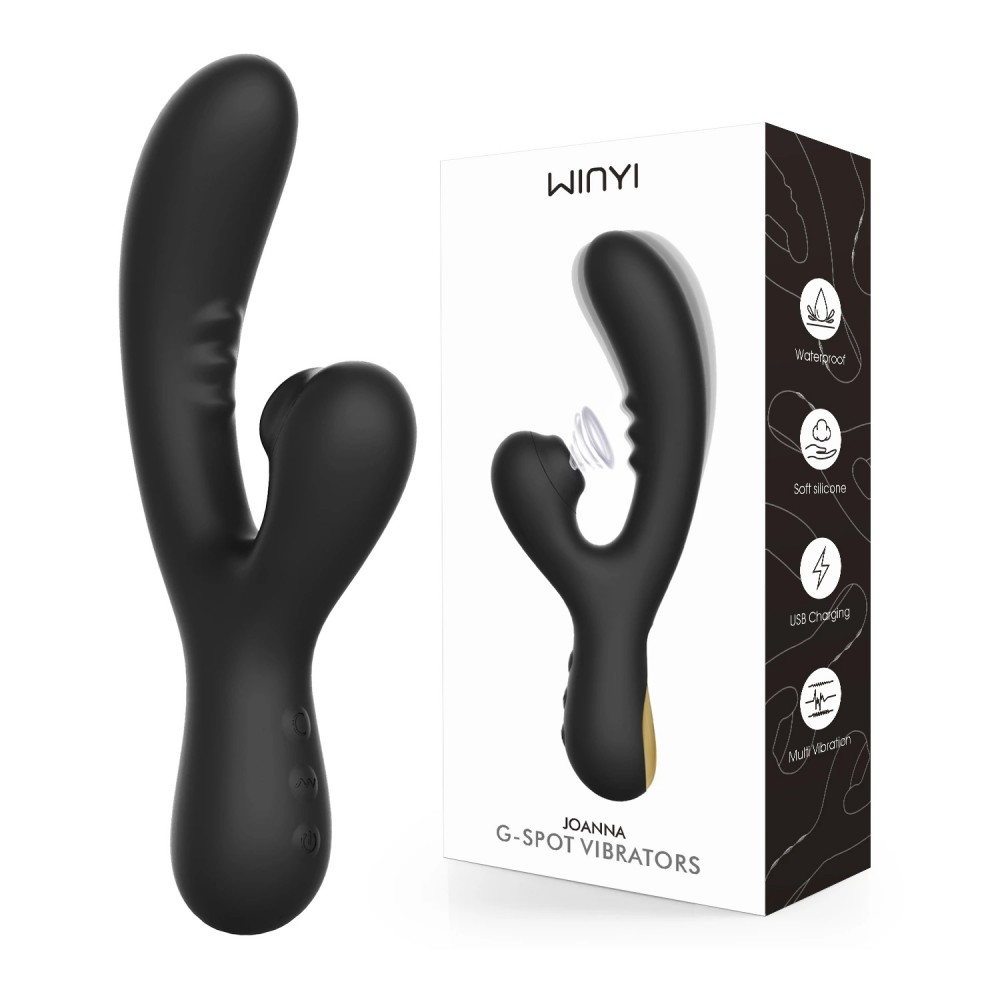 Sex Toy  Dual Vibradores Clitoris Sucking Vibrators