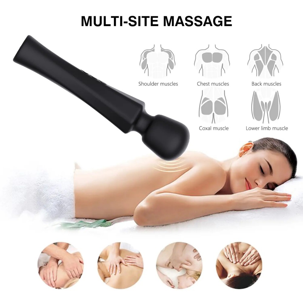 Adult Vibrating Sex Toy Body Wand Massager For Woman