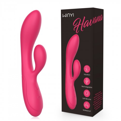 Adult Sexual Dual Vibration 10 Mode Clitoris G Spot Stimulator Rabbit Vibrator Sex Toys For Women