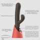 Double Head Rabbit Vibrator with Charger Base