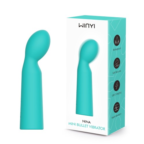 Adult Sex toy 10 Frequency Silicone Mini Vibrator  