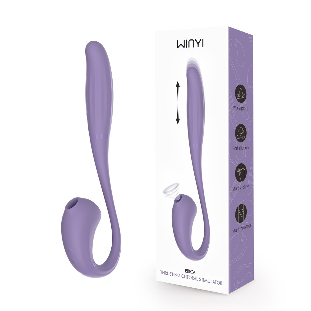 2 In 1 Clitoral G Spot Thrusting Vibe For Women