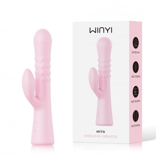 Dual Head G-Spot Clitiors Stimulating & Swelling Vibrator 