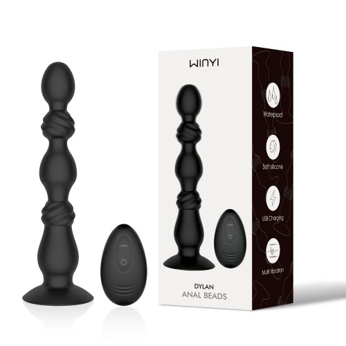 Remote Controlled Anal Bead Vibrator