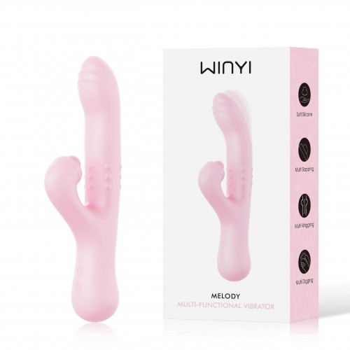 Multi-Function Silicone Rabbit Vibrator