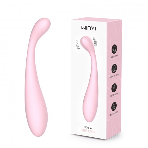 Adult Erotic Toy Silicone G-spot Vibrator 