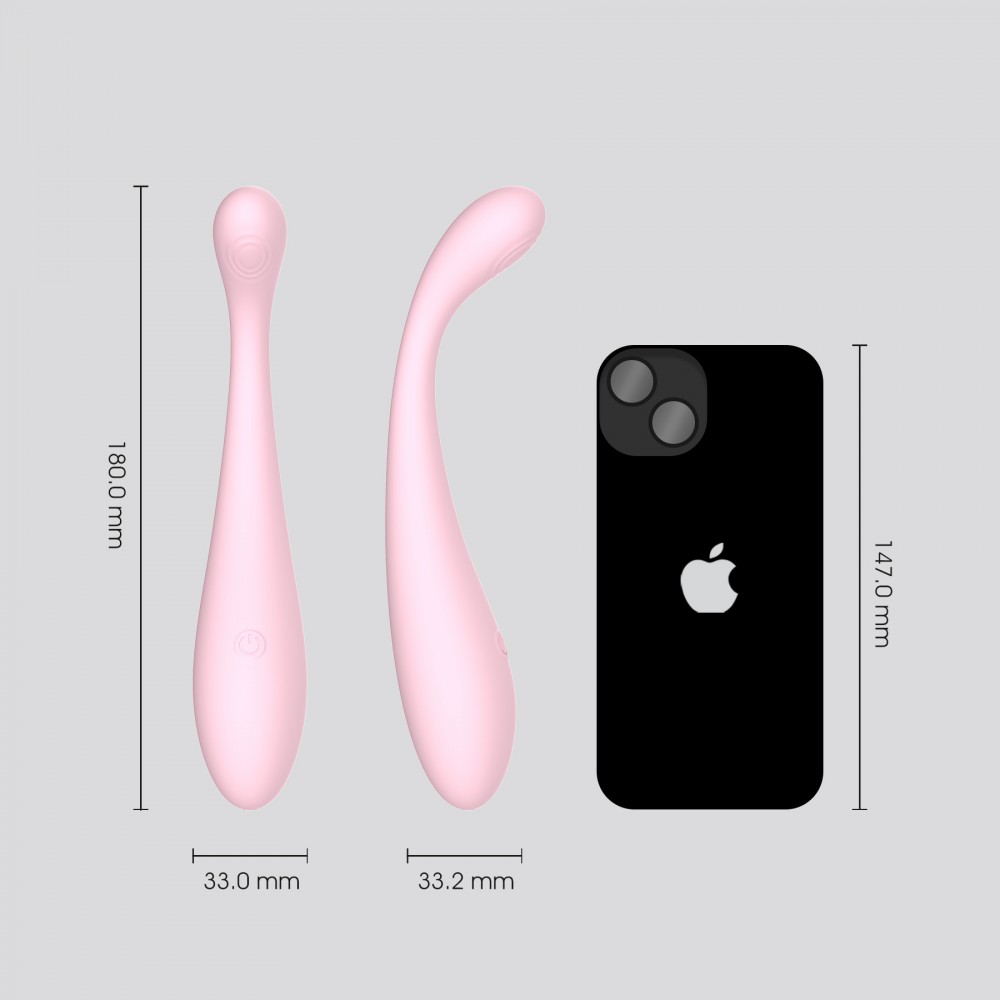 Adult Erotic Toy Silicone G-spot Vibrator 