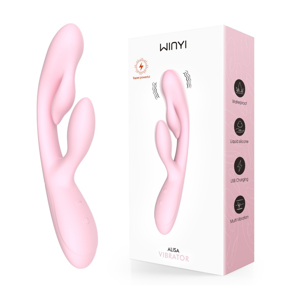 Silicone Double End G-spot Vibrator 