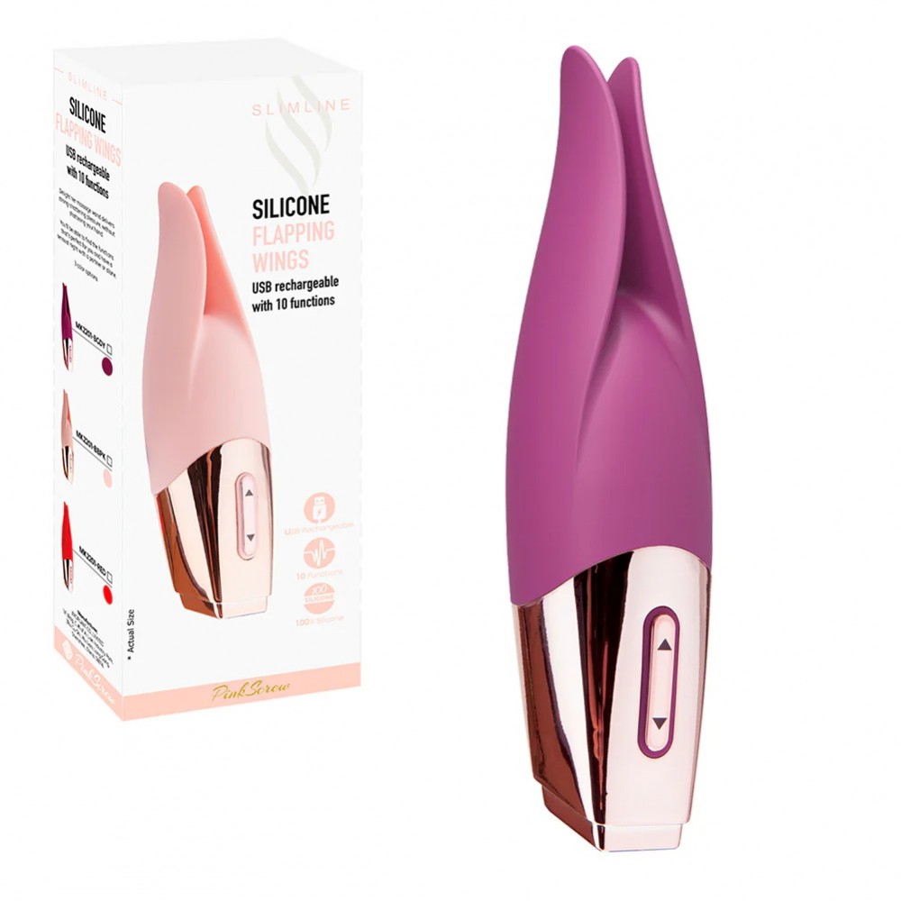 FLAPPING WINGS CLITORAL VIBRATOR 